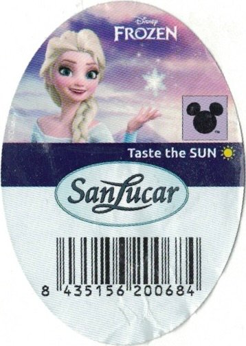 San Lucar disney frozen taste the sun 843516200684