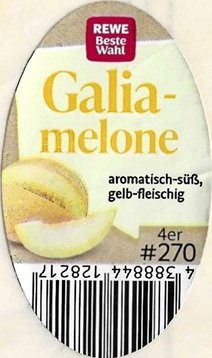 rewe beste wahl galia-melone 4er #270 4388844128217