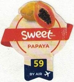 Sweet fruits papaya 59 by air