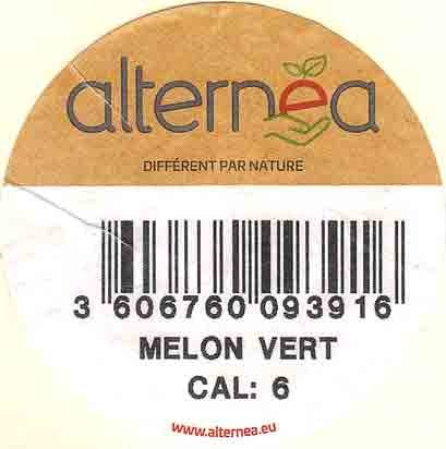 alternea different par nature 3606760093916 melon vert cal:6 www.alternea.eu