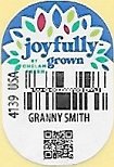Joyfully grown by chelan fresh granny smith 4139 usa