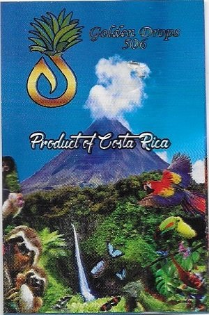 Golden drops 506 product of costa rica 7443038660007