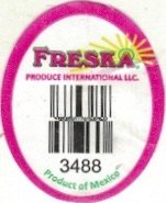 Freska produce international l.l.c. 3488 product of mexico