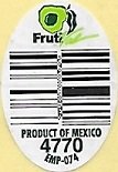 Fruti val product of mexico 4770 emp-074