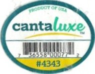 Canta Luxe product of usa 736558000772 #4343