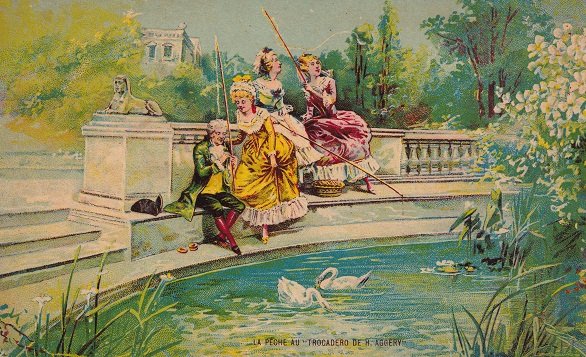 Trocadero de H. Aggery la peche