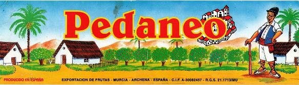 pedaneo producido en espana