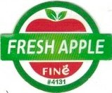 Fine fresh apple #4131