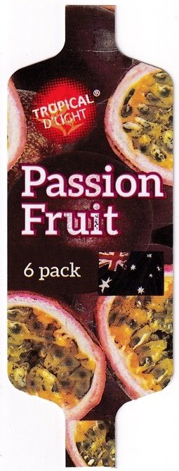 Tropical delight passion fruit 6 pack