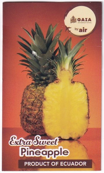 Gaia international by air product of ecuador gaya fruits