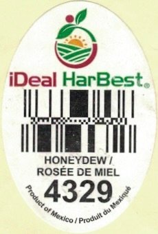 Ideal Harbest honeydew rosee de miel 4329 product of mexico produit du mexique