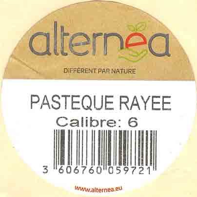 alternea different par nature 3606760059721 pasteque rayee  cal:6 www.alternea.eu