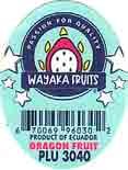 wayaka fruits passion for quality 670069960302 product of ecuador dragon fruit plu 3040