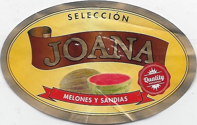 Joana seleccion 100% quality guarantee melones y sandias
