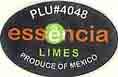 essencia plu #4048 limes produce of mexico