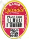Splendid by porvenis mango plu #3488 product of mexico produit du mexique