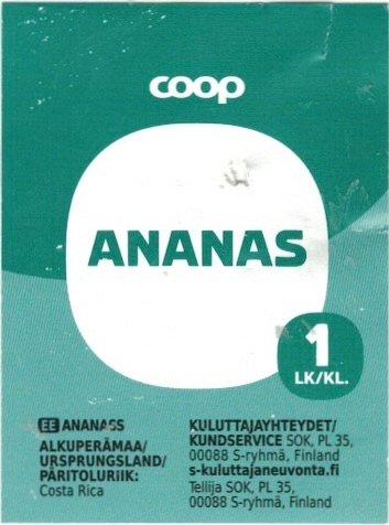 Coop ananas costa rica