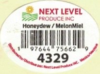 Next Level Produce inc honeydew melon miel 197644756629 4329 mexico mexique