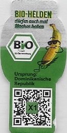 Bio-helden durfen auch mal Macken haben bio nach eu-oko-verordnung ursprung dominikanische republik x1