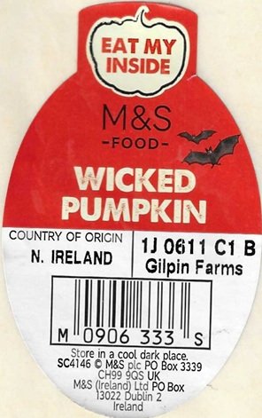m&s food eat my inside wicked pumpkin m0906333s