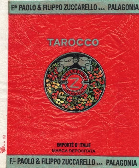 tarocco Z zeta regina palagonia importe d italie paolo filippo zuccarello