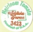 Valdivia Farms heirloom tomato 3423 product of u.s.a.