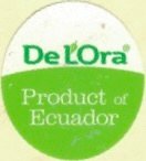 De l ora product of ecuador