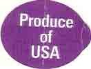 produce of usa