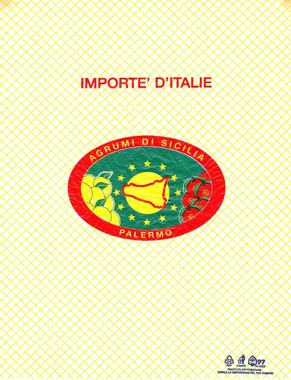 agrumi di sicilia importe d italie