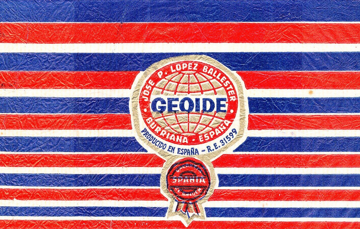 geoide jose p lopez ballester burriana espana producido en espana 31599 spania
