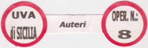Auteri uva di sicilia oper. n.: 8
