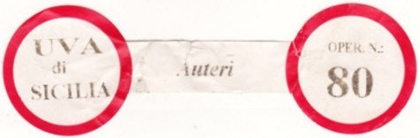 Auteri uva di sicilia oper. n.: 80