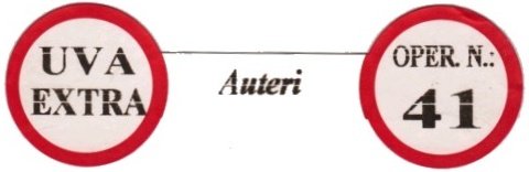 Auteri uva extra oper. n.: 41