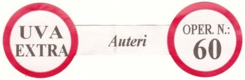 Auteri uva extra oper. n.: 60