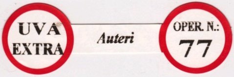 Auteri uva extra oper. n.: 77