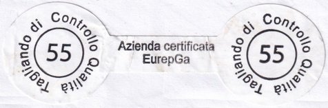 Tagliando di controllo qualita 37 azienda certificata eurepga ta gliando di controlata qualita 55