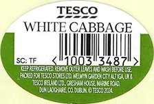 tesco white cabbage 10033487