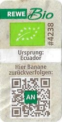 rewe bio #4238 ursprung ecuador hier banane zuruckverfolgen an