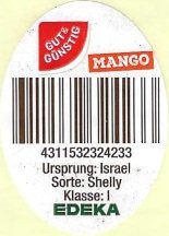 edeka gut & gunstig mango 4311532324233 ursprung israel soret shelly klasse 1