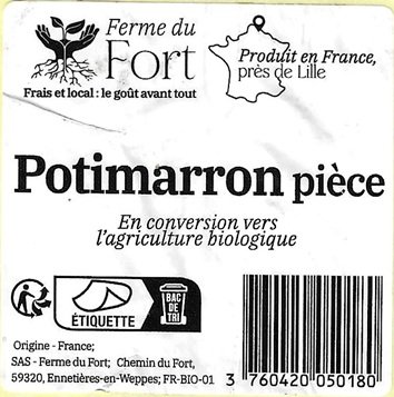 ferme du fort potimarron piece 3760420050180
