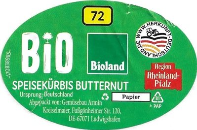 bioland bio speisekurbis butternut region rheinland pfalz 72