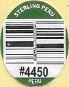 Sterling peru #4450 peru