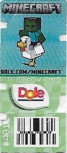 Dole minecraft dole.com/minecraft tm & mojang ab #4011