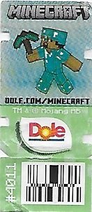Dole minecraft dole.com/minecraft tm & mojang ab #4011