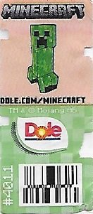 Dole minecraft dole.com/minecraft tm & mojang ab #4011