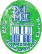 Del Mar usa eu westley ca 94050 organic cantaloupe