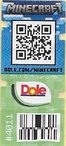 Dole minecraft dole.com/minecraft tm & mojang ab #4011