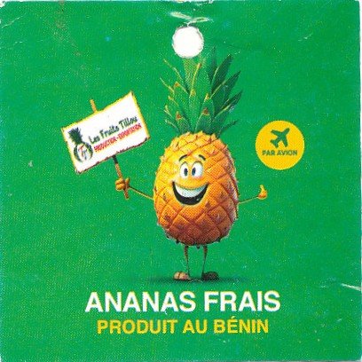 les fruits tillou ananas frais produit du benin 3021990155164