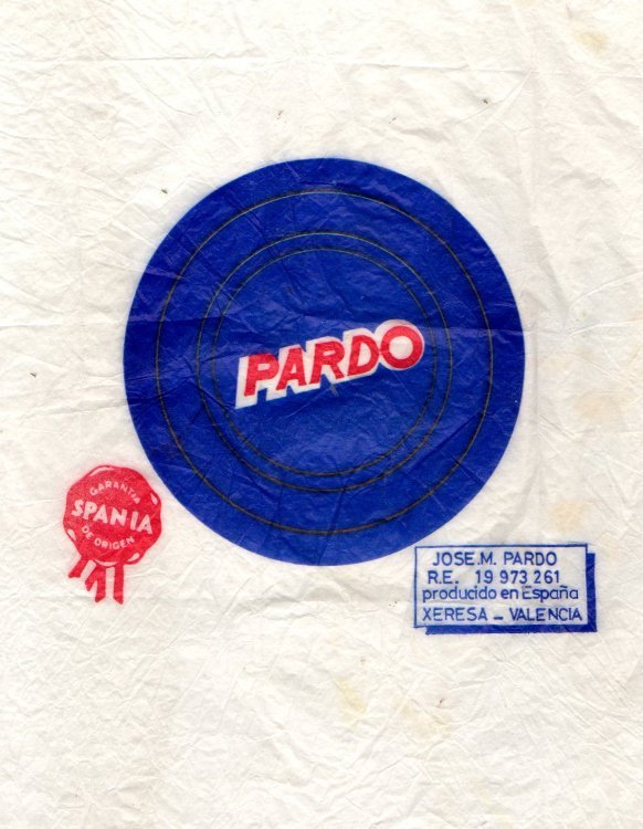Pardo jose m. pardo producido en espana xeresa valencia spania