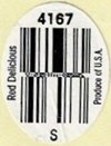 4167 S red delicious produce of u.s.a.